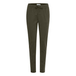 ICHI Green Polyester Pant IC-13338700149-IT44|L