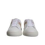 Versace White Brown Greca Print TPU Low Top Men Sneakers Shoes MV6394-38