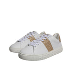 Versace White Brown Greca Print TPU Low Top Men Sneakers Shoes MV6394-38