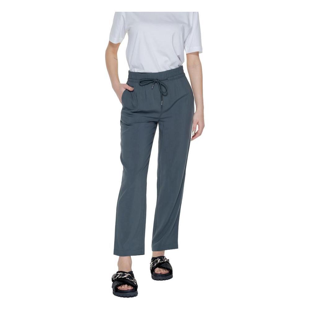 Street One Green Viscose Pant ST-14204802482-W46 | L28