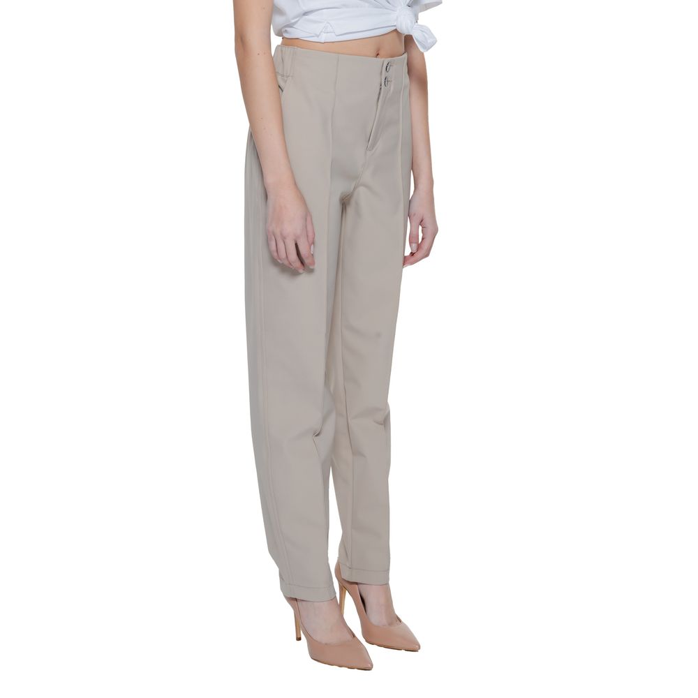 Street One Beige Polyamide Pant