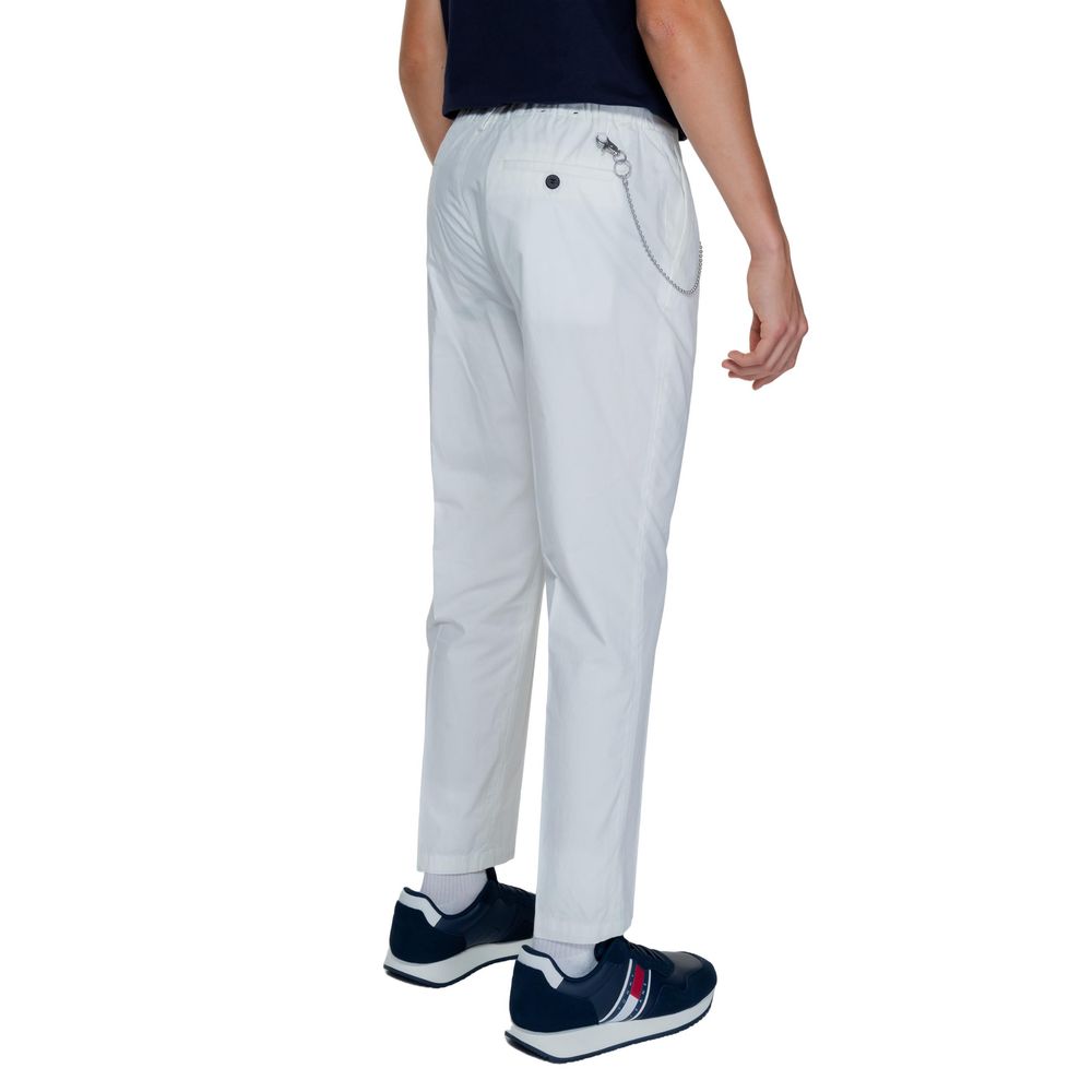 Antony Morato White Cotton Casual Pants