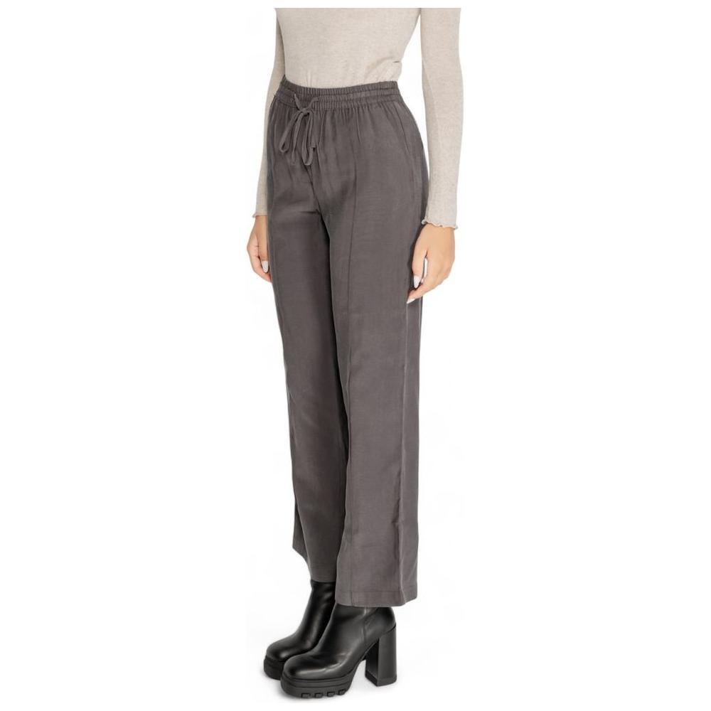 Jacqueline De Yong Gray Viscose Pant JA-15274000136-L/32