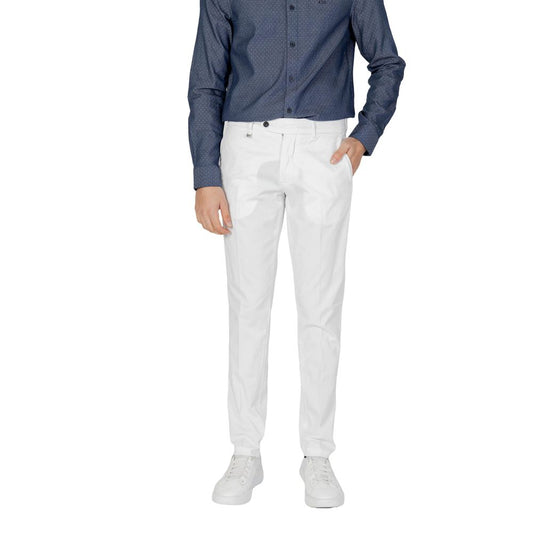 Antony Morato Cream Cotton Skinny Pant