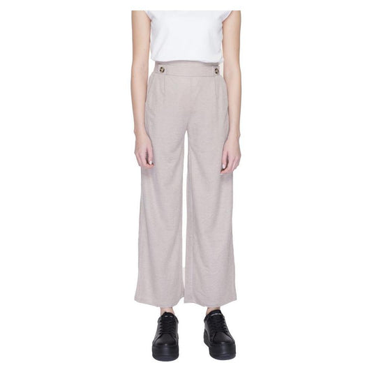 Jacqueline De Yong Gray Viscose Pant JA-13400100137-XS/32
