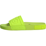 Dolce & Gabbana Green Rubber Slides Sandals Beachwear Shoes LA11988-36