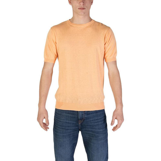 Hamaki-Ho Orange Cotton Sportswear HA-15927400947-IT52 | XL