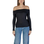Jacqueline De Yong Black Viscose Sportswear