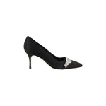 Manolo Blahnik Black Asapump Satin Pumps MA42419280015BB-40-FBB-352