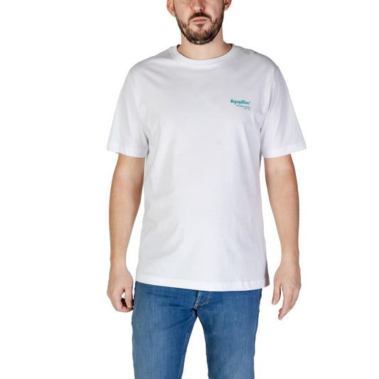 Refrigiwear White Cotton T-Shirt RE-15821500008-IT52 | XL