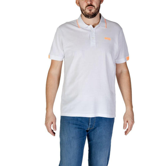 Refrigiwear White Cotton Polo Shirt RE-15821600008-IT54 | XXL