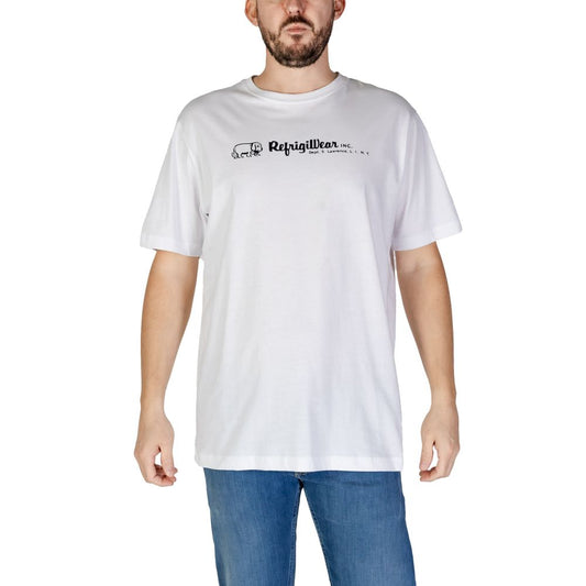 Refrigiwear White Cotton T-Shirt RE-15823500008-IT54 | XXL