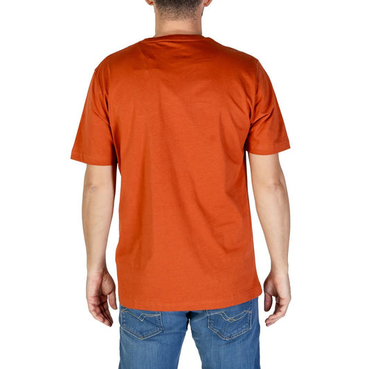 Refrigiwear Red Cotton T-Shirt RE-15823500141-IT52 | XL
