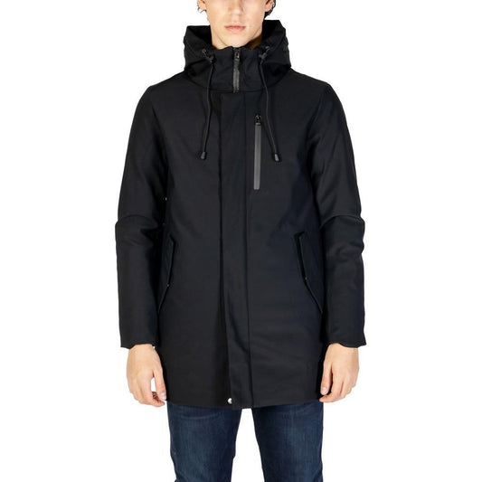 Hydra Clothing Black Nylon Jackets & Coat HY-15714600009-IT46 | M