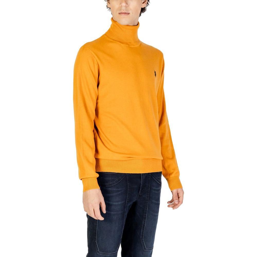 U.S. POLO ASSN. Orange Cotton Turtleneck US-15717400170-IT48 | L