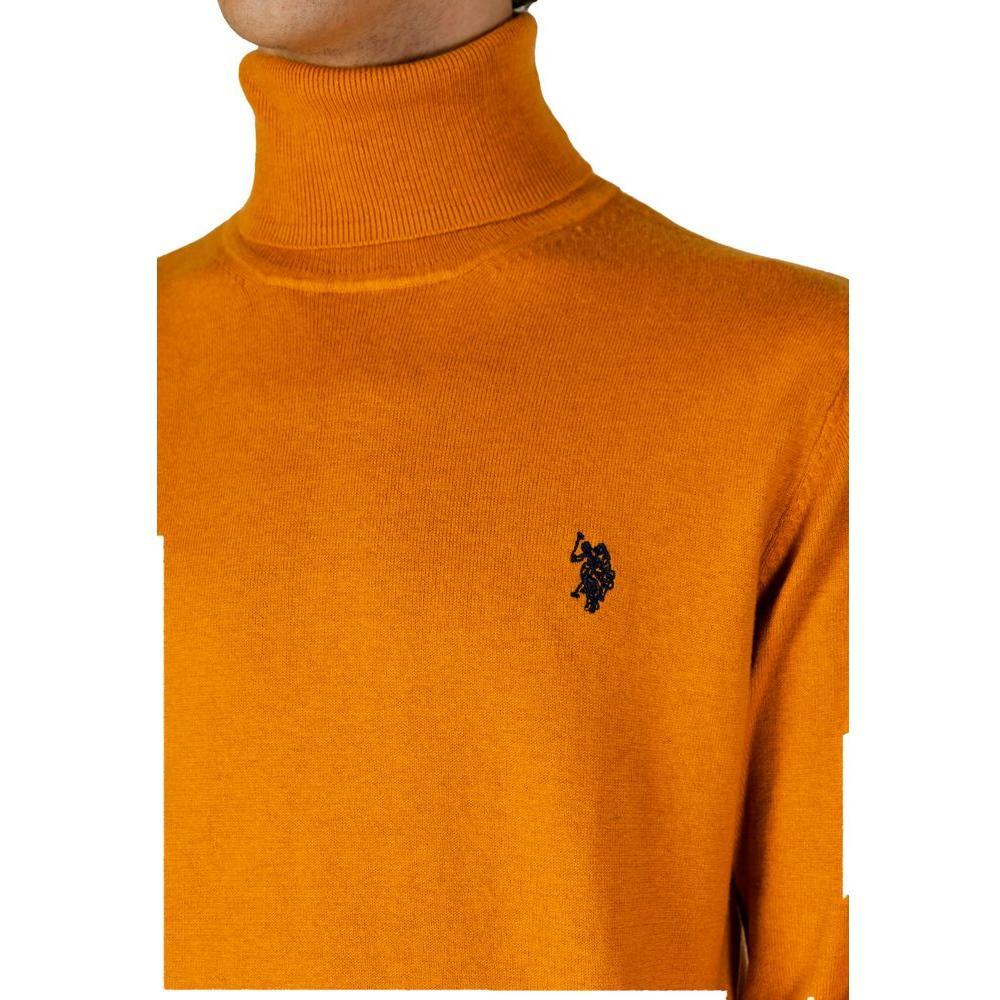 U.S. POLO ASSN. Orange Cotton Turtleneck US-15717400170-IT48 | L