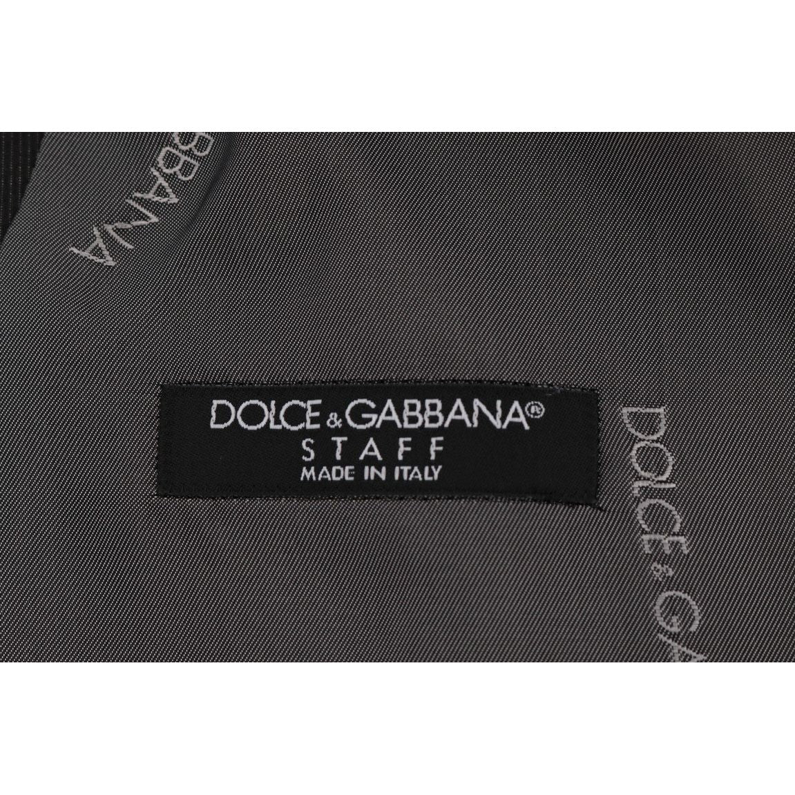 Dolce & Gabbana Gray STAFF Cotton Rayon Vest SIG60317-2