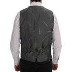 Dolce & Gabbana Gray STAFF Cotton Rayon Vest SIG60333-2