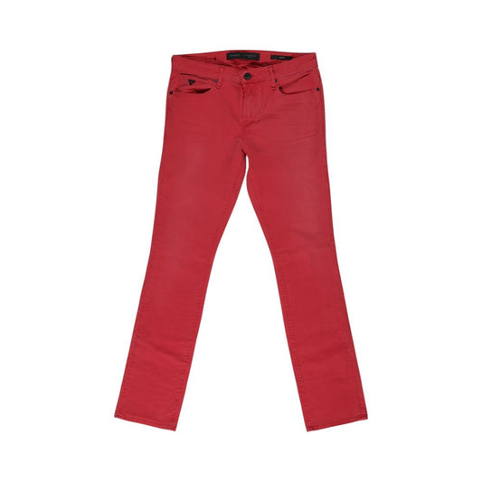 Guess Red Cotton Jeans & Pant GU-15918700146-W32