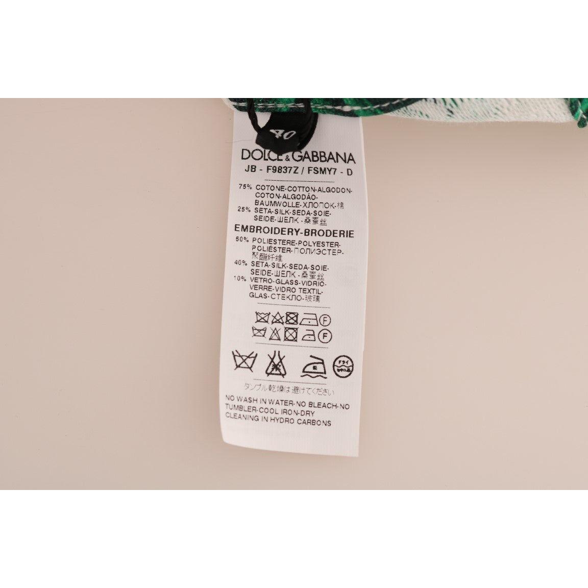 سترة دولتشي آند غابانا ترتر استوائي - إصدار Lush Greenery