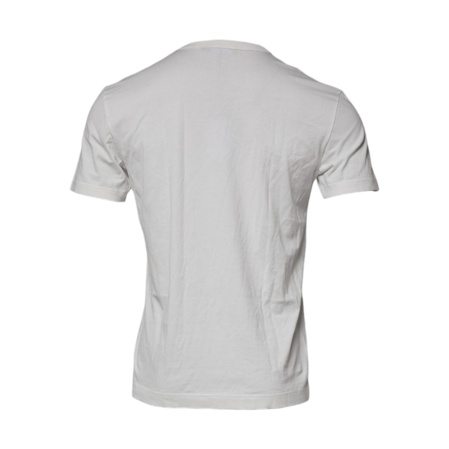 Dolce & Gabbana White Royals Heritage Cotton T-shirt