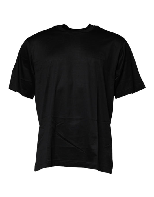 Dolce & Gabbana Black Crew Neck Short Sleeve T-shirt TSH87512-52
