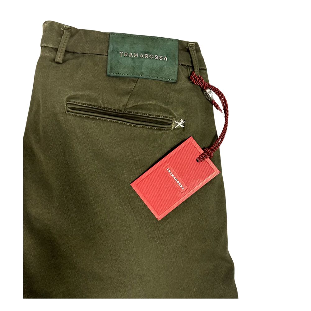 Tramarossa Green Cotton Pant