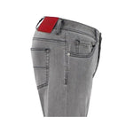 Tramarossa Gray Cotton Jeans & Pant TR-14431-W34