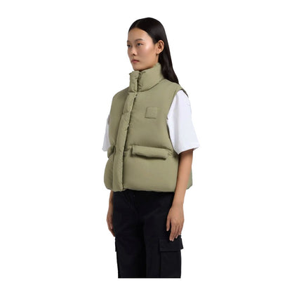 Moose Knuckles Green Nylon Women Vest