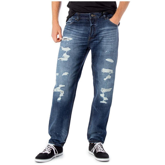Only & Sons Blue Cotton Slim Fit Jean ON-3445001781-W30 | L32