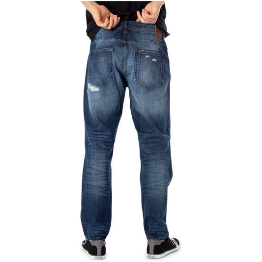 Only & Sons Blue Cotton Slim Fit Jean ON-3445001781-W30 | L32
