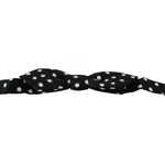 Dolce & Gabbana Black Polka Dots Adjustable Neck Bow Tie FT2040