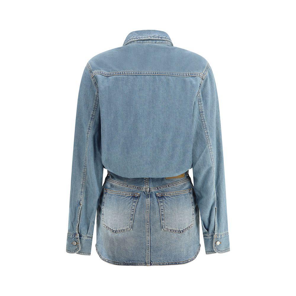 Haikure Tamu denim Dress HA-HEW10034DF176L0876-M