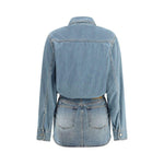 Haikure Tamu denim Dress HA-HEW10034DF176L0876-M