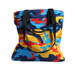 Dolce & Gabbana Multicolor Camouflage Nylon Shopping Tote Bag BAG4137