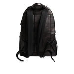 Dolce & Gabbana Bronze Leather School Travel Backpack Bag BAG4143
