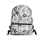 Dolce & Gabbana White DG Stars Print Nylon School Backpack Bag BAG4144