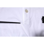 Dolce & Gabbana White Collared Short Sleeves Polo T-shirt TSH87433-48