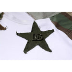 Dolce & Gabbana White Camouflage Cotton Crew Neck T-shirt TSH87688-52