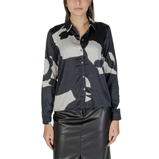 Only Black Recycled Polyester Shirt ON-15732000009-IT42|M