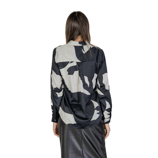 Only Black Recycled Polyester Shirt ON-15732000009-IT42|M
