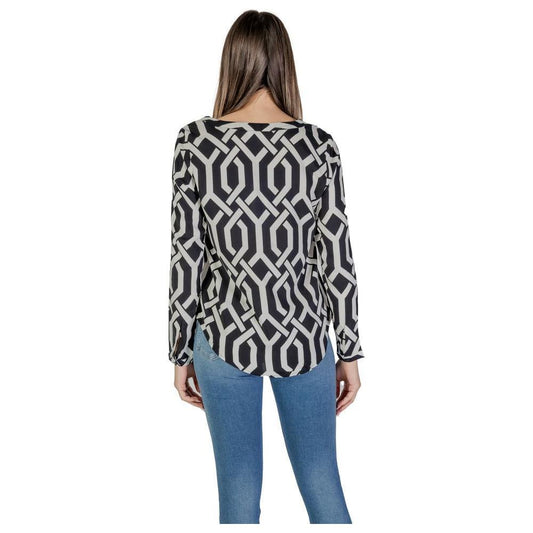 Street One Black Viscose Shirt ST-15764800009-34 | XXS
