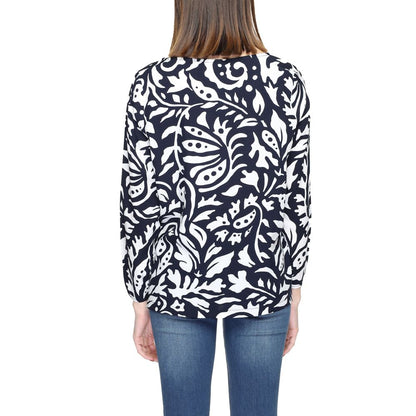 Street One Blue Viscose Blouse