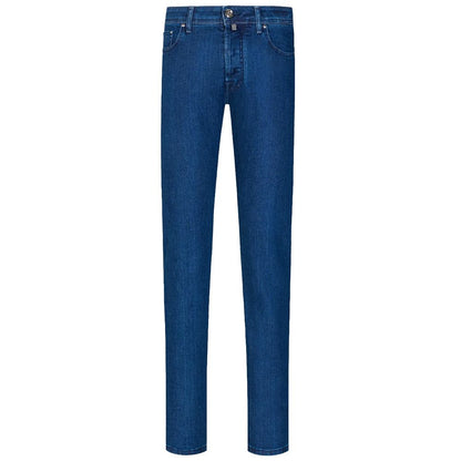 Jacob Cohen Blue Cotton Jeans Denim