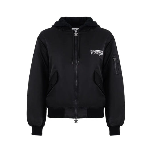 Comme Des Fuckdown Black Nylon Jackets & Coat CO-14502-L