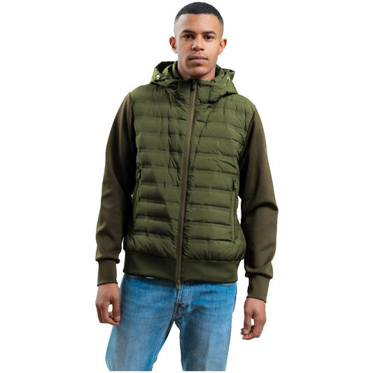 People Of Shibuya Green Polyester Jacket PE-14507-IT46 | S
