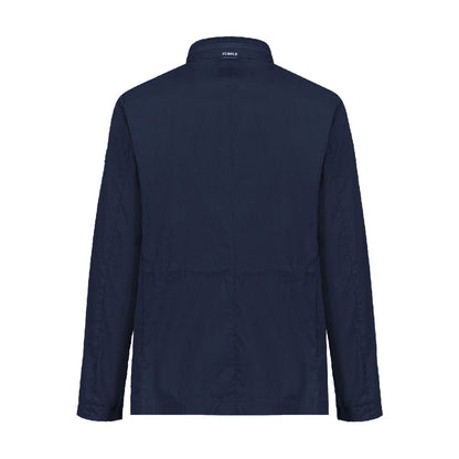 People Of Shibuya Blue Cotton Men's Jacket