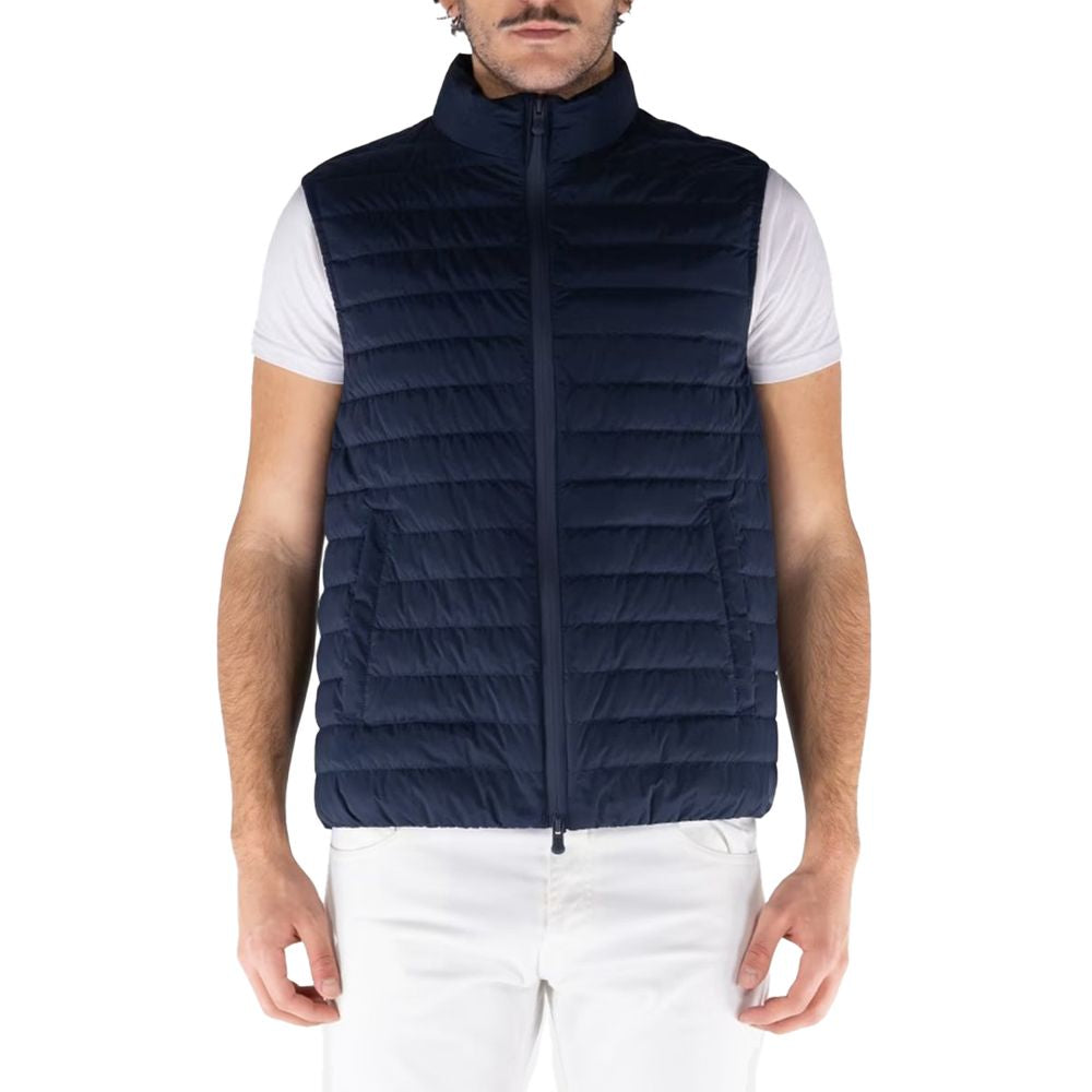 People Of Shibuya Green Polyester Men's Vest PE-14517-IT46 | S