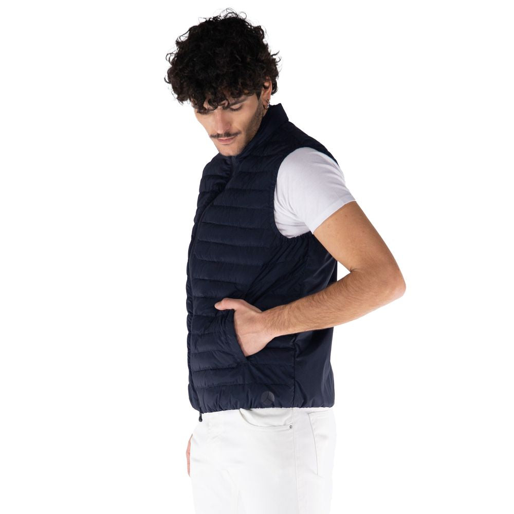People Of Shibuya Green Polyester Men's Vest PE-14517-IT46 | S
