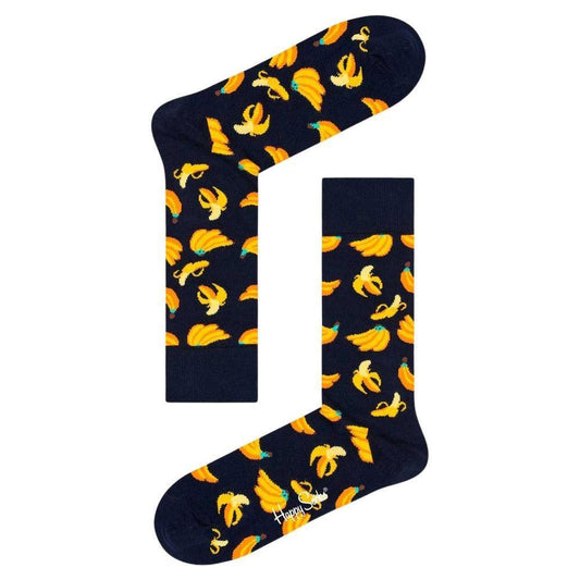 Happy Socks Black Cotton Sock HA-7673800009-36-40